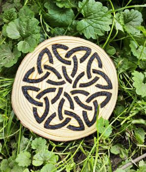 Keltischer Knoten, rund, Dm ca. 10 cm