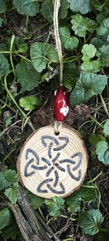Keltischer Knoten, rund, Dm ca. 5 cm