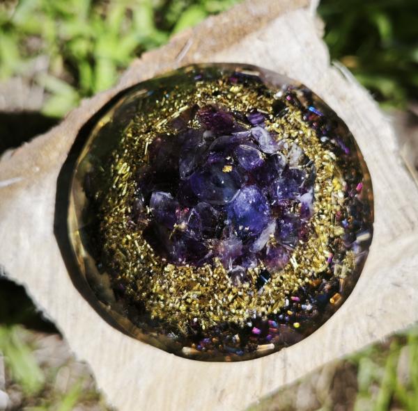Orgonitdiamant Amethyst