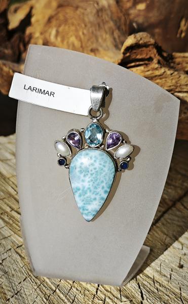 Larimar-Anhänger